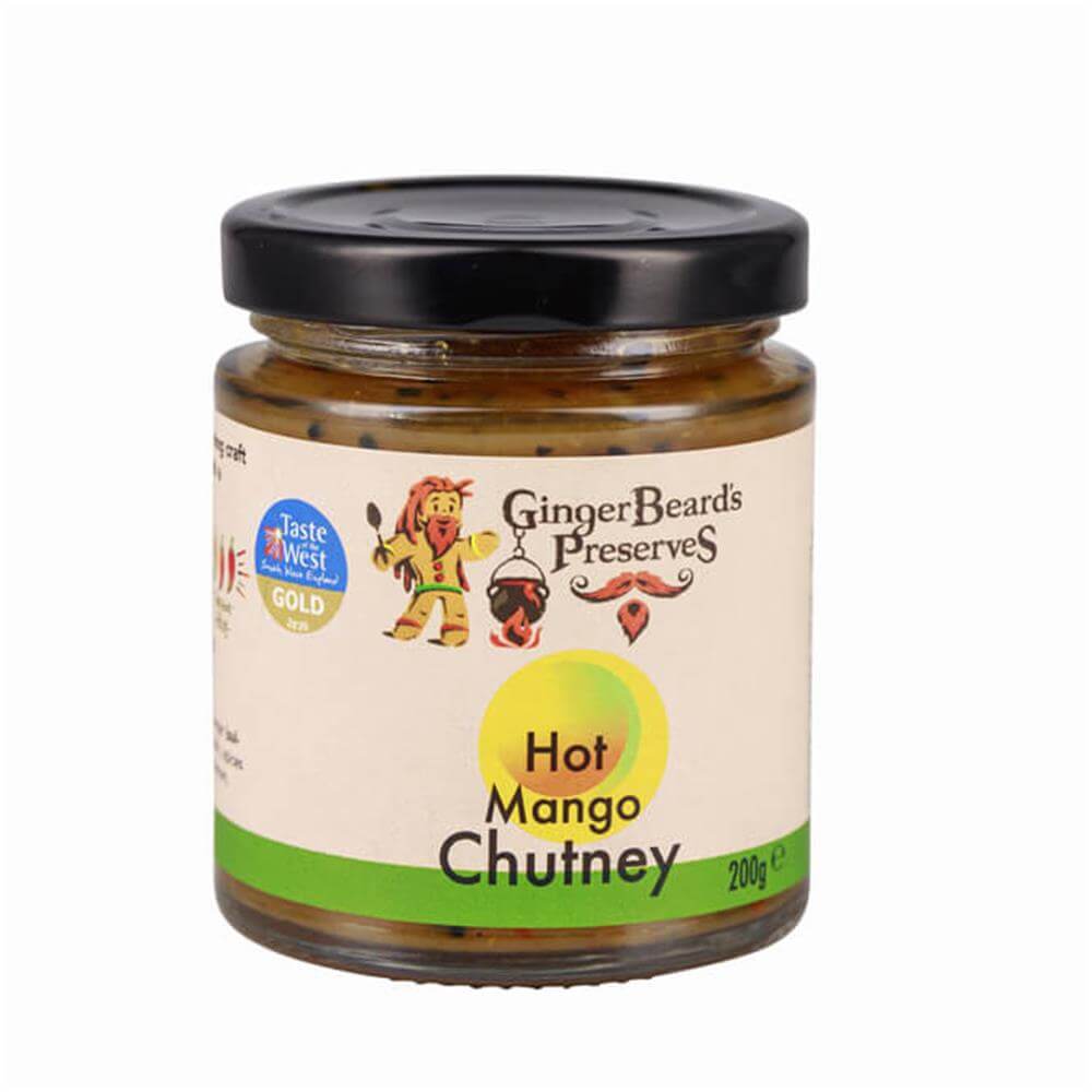 GingerBeard?s Preserves Hot Mango Chutney 200g